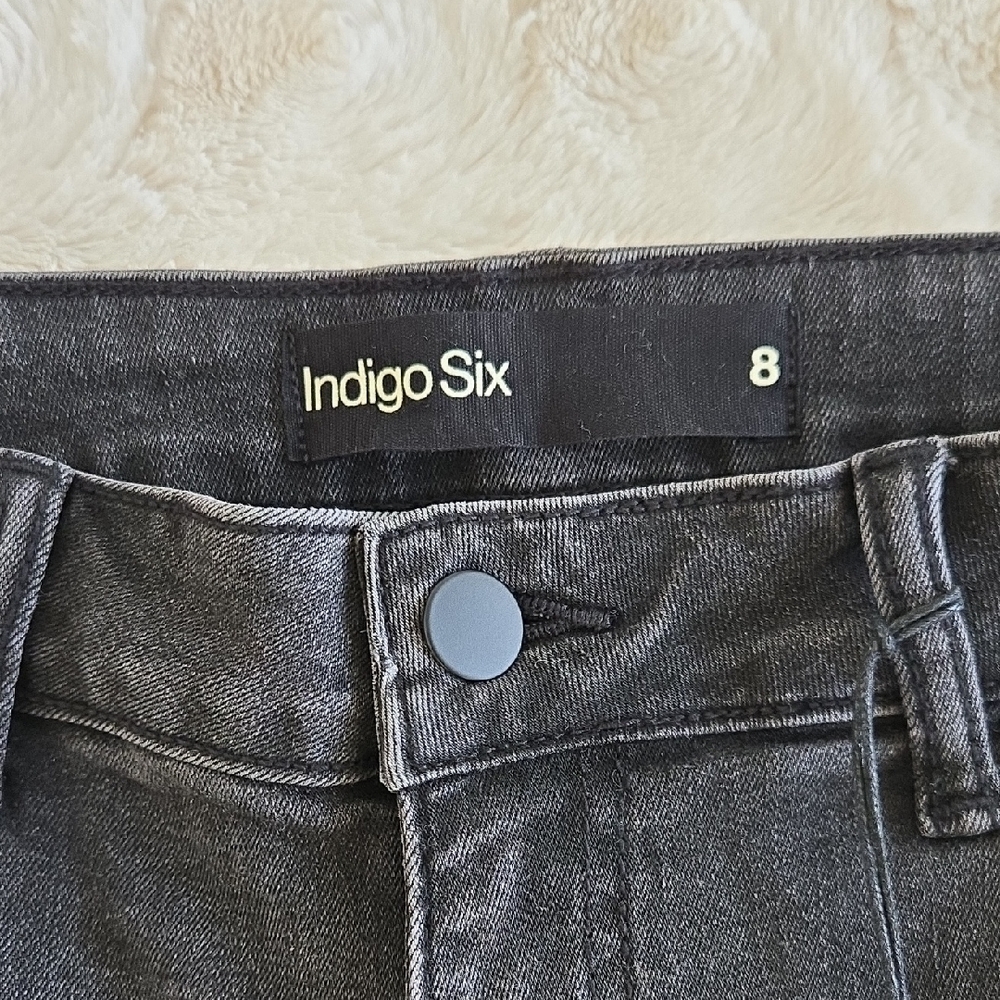 Indigo Six Slim Straight Leg Jeans - Picture 2 of 11